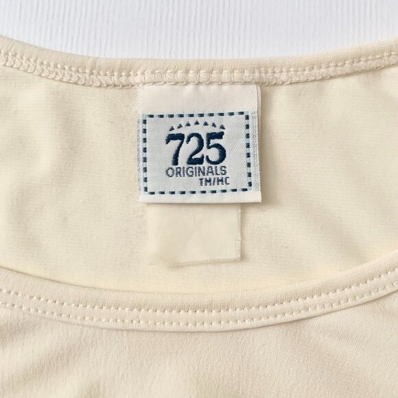 Y2K 725 Originals Double Rouched Long Sleeve Shirt Indie Sleaze Punk Whimsigoth - Picture 7 of 10